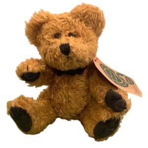 Boyds Percy Teddy Bear 6" Brown Plush Collectible Tag Teddy Bear Award Winner